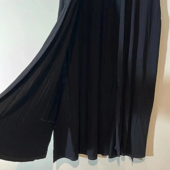 EILEEN FISHER Lightweight Viscose Jersey Black Sleeveless Cardigan Women’s Small - Picture 4 of 7